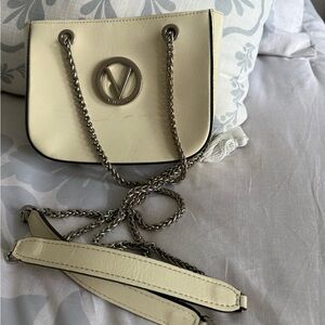 Valentino  Cream Crossbody Bag